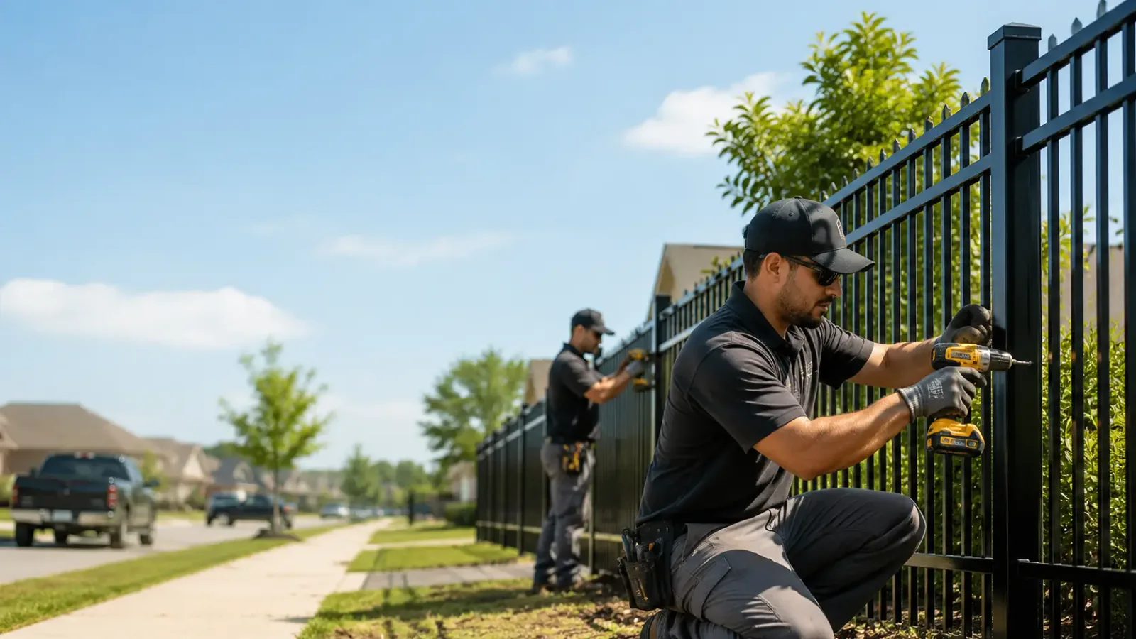 Metal Fence Installation in Plainfield, WI